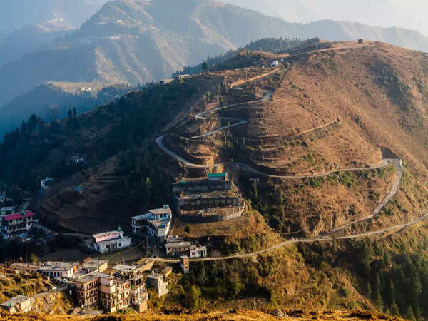 Breathtaking view of the mountains from Chakrata.