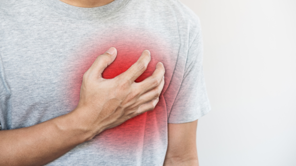 Heart disease illustration